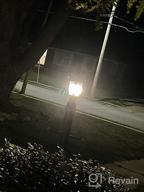 img 1 attached to 🏮 Set of 2 Electric Exterior Lamp Post Lights - FUDESY Outdoor Post Lights with Pier Mount Base, LED Bulbs included – Anti Corrosion Bronze Pole Lanterns for Garden, Patio, Pathway review by Greg Wilkerson