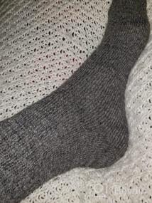 img 7 attached to 🧦 Keep Cozy and Stylish with Justay Women's Vintage Wool Socks - Perfect Winter Warmth and Fashion