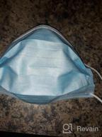 img 1 attached to 3 Pack Kids Cloth Face Masks - Blue review by Raymond Simmons