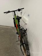 img 1 attached to Wall Mount Bicycle Rack For Garage - Qualward Bike Hanger Cycling Pedal Storage Stand. review by Matthew Shankar