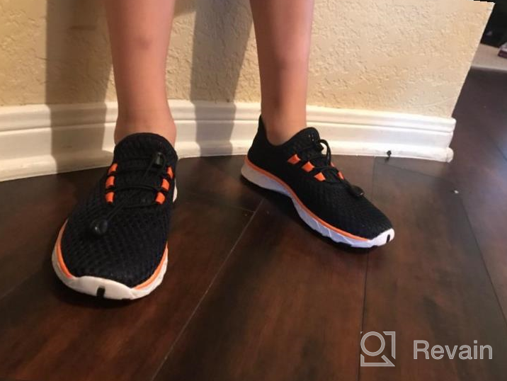 img 1 attached to 👟 STQ Water Sneakers for Little Girls: Summer Athletic Shoes review by Jennifer Ford