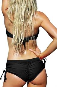 img 4 attached to Upopby Boyshort Swimsuit Bottoms Tankini Women's Clothing via Swimsuits & Cover Ups