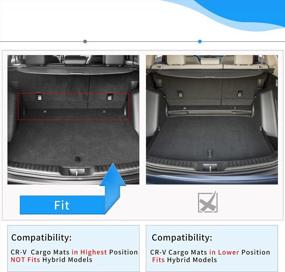 img 2 attached to Protect Your Honda CR-V Cargo In Any Weather With OEDRO Custom Fit Mats