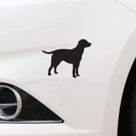 uusticker 4x3inch labrador retiever labradoodle exterior accessories logo