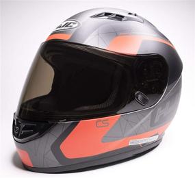 img 3 attached to HJC Visor Replacement Face Shield HJ-09 Anti-Scratch (Smoke Lens) Fits HJC Helmets CL-15