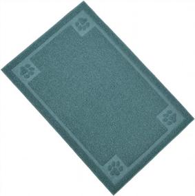 img 2 attached to Get Mess-Free Feeding With Darkyazi'S Large Pet Feeding Mat - Non-Slip, Waterproof, And Easy To Clean!