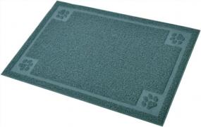img 4 attached to Get Mess-Free Feeding With Darkyazi'S Large Pet Feeding Mat - Non-Slip, Waterproof, And Easy To Clean!