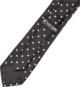 img 2 attached to Stacy Adams Satin Black White Men's Accessories better for Ties, Cummerbunds & Pocket Squares