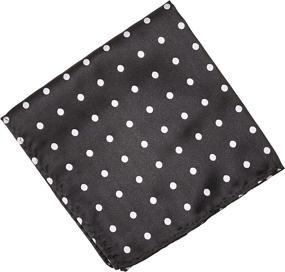 img 1 attached to Stacy Adams Satin Black White Men's Accessories better for Ties, Cummerbunds & Pocket Squares