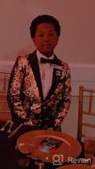 img 1 attached to Sparkle in Style: Boyland Pieces Tuxedo Sequins Performance Boys' Clothing review by Chris Pollreisz