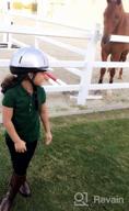 img 1 attached to Troxel Legacy Schooling Helmet: Secure And Comfortable Headgear For Equestrians review by Jacob Guerrero