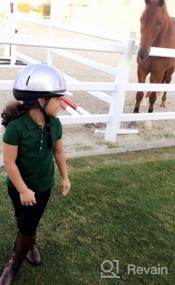 img 3 attached to Troxel Legacy Schooling Helmet: Secure And Comfortable Headgear For Equestrians