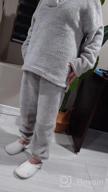 img 1 attached to Tanming Women'S Fluffy Pajamas Set: Fleece Pullover Pants Plush Loungewear Sleepwear review by Timothy Cox