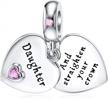 dalaran 925 sterling silver charms mother daughter sister dangle bead for charm bracelet necklace logo