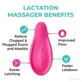 img 3 attached to LaVie Lactation Massager Breastfeeding Engorgement Feeding best in Breastfeeding