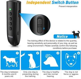 img 2 attached to Aoyar Anti Barking Device Rechargeable