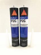 high-quality auto glass sealant: sikaflex p2g urethane glue with primerless adhesive (pack of 2) logo