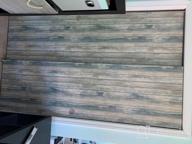 картинка 1 прикреплена к отзыву Vintage Wood Panel Wallpaper: Self-Adhesive & Removable Peel And Stick Paper For Interior Decoration & Christmas от Chris Fisher
