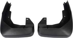 img 1 attached to 🚘 A-Premium Splash Guards Mud Flaps Mudguards for Honda CR-V 2007-2011 - Front & Rear 4-PC Set