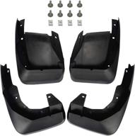 🚘 a-premium splash guards mud flaps mudguards for honda cr-v 2007-2011 - front & rear 4-pc set логотип