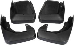 img 2 attached to 🚘 A-Premium Splash Guards Mud Flaps Mudguards for Honda CR-V 2007-2011 - Front & Rear 4-PC Set