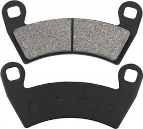 img 3 attached to Front & Rear Brake Pads Compatible With Polaris Ranger 500 800 900 2X4 4X4 Crew EV XP 500 Midsize Pursuit Electric RZR 4 800 RZR XP 900 - OuYi Brand.