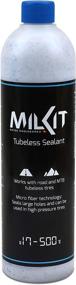 img 4 attached to MilKit Unshaken Tubeless Tire Sealant - Easy-To-Use And Superior Protection For High-Performance Tires