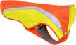 stay safe and visible on walks with ruffwear's lumenglow high-vis dog jacket logo