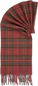 img 2 attached to 🧣 Scots Merino Tartan Stewart Men's Scarf Accessories by Prince