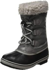 img 4 attached to 🥾 Sorel Youth Nylon Winter Quarry Boys' Boots