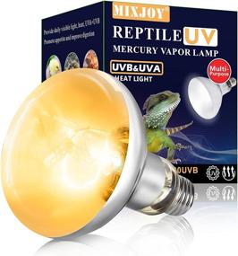 img 4 attached to MIXJOY Reptile Spectrum Light Amphibian Reptiles & Amphibians