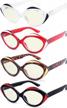 eyekepper 4-pack reading glasses blue light blocking oval women readers +1.75 logo