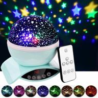 rechargeable aisuo star night light with timer - green color for enhanced lighting experience логотип