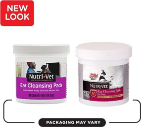 img 3 attached to 🐶 Nutri-Vet Ear Cleansing Pads for Dogs - Soothing & Non-Irritating - Removes Dirt & Wax Build Up - Promotes Dog Ear Health - 90 Count