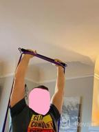 img 1 attached to Maximize Your Strength Training With TESLANG Resistance Band Bar - 4 Bands For A Total Of 300 LBS, Perfect For Home Workouts! review by Billy Danaher