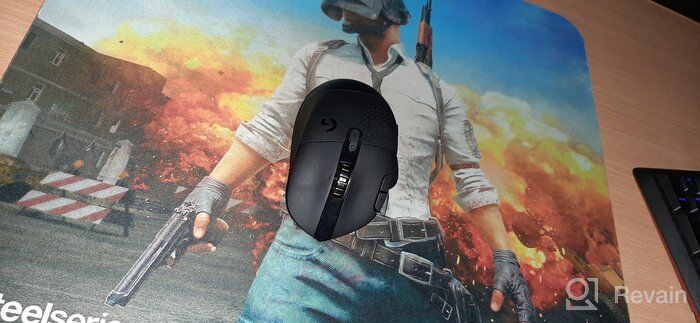 img 3 attached to Black Logitech G604 LIGHTSPEED Wireless Gaming Mouse - Up to 240 Hour Battery Life, Dual Wireless Modes, 15 Programmable Controls, Hyper-Fast Scroll Wheel review by Ada Niewiadomska ᠌