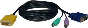 img 1 attached to 🔌 Tripp Lite P774-006 KVM PS/2 Cable Kit - 6ft for B020/B022 Series Switches: Enhanced Connectivity Solution