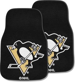 img 2 attached to FANMATS Pittsburgh Penguins Nylon Carpet