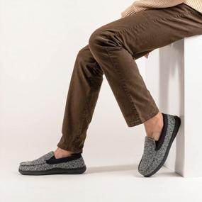 img 3 attached to Stay Cozy And Odor-Free With RockDove Men'S Sherpa-Lined Slipper Featuring SILVADUR Technology