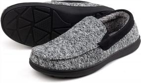 img 2 attached to Stay Cozy And Odor-Free With RockDove Men'S Sherpa-Lined Slipper Featuring SILVADUR Technology