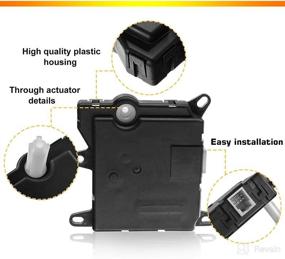 img 2 attached to 🔧 Premium HVAC Heater Blend Door Actuator Replacement for Ford Explorer 2002-2010 & Expedition, Explorer Sport Trac, Mercury Mountaineer - Main Temperature Control