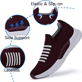 img 3 attached to Phefee Lightweight Comfortable Non Slip Sneakers Women's Shoes : Athletic