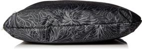 img 1 attached to Baggallini Womens Zipper Midnight Blossom Women's Handbags & Wallets ~ Crossbody Bags