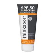 🌞 thinksport sunscreen spf 50 ounce: premium protection for sun safety logo