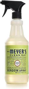 img 1 attached to 🍋 Mrs. Meyers Clean Day Window Spray, Lemon Verbena - Effective 3 Pack Solution for Sparkling Windows