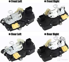 img 3 attached to 🔐 FEXON Door Lock Actuator Kit Replacement for Chevy Malibu 2009-2012, Saturn Aura 2008-2009 - Fits 4 Doors (931-310, 931-311, 931-334, 931-335)