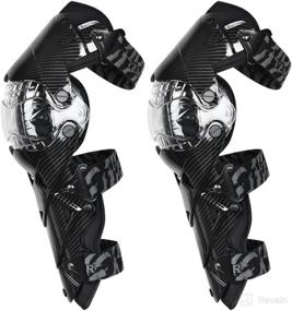 img 4 attached to 🛡️ Tempsnow Knee and Shin Guards: Premium Protective Gear for Adults - Maximize Safety in Motocross Racing and Motorcycle Riding