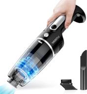 🚗 yantu car vacuum, cordless handheld car vacuum cleaner with metal hepa filter, portable high power for efficient car cleaning, mini auto vacuum cleaners for home, car & office (black) logo