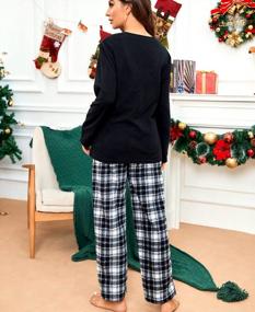 img 1 attached to Soft And Cozy Plaid Fleece Pajama Pants For Women With Pockets From U2SKIIN - Perfect For Comfortable Lounging