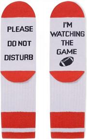 img 2 attached to Novelty Lifting, Fishing, Baseball, Chess Socks - Perfect Gifts For Golfers, Readers, Football Enthusiasts!